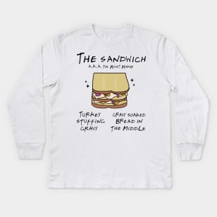 Sandwich recipe Kids Long Sleeve T-Shirt